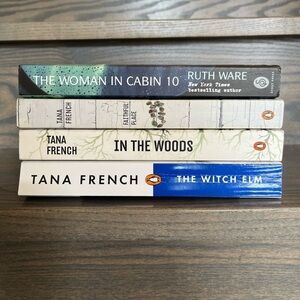 Set of Mystery Novels by Ruth Ware and Tana French